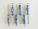 Colored Wood Cheese Spreaders