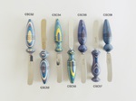 Colored Wood Cheese Spreaders