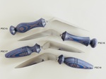 Colored Wood Pie Servers